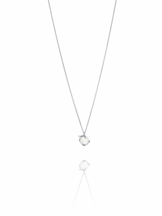 Frö Necklace Silver i gruppen Halskjede / Sølvkjede hos SCANDINAVIAN JEWELRY DESIGN (10-100-02341-4045)