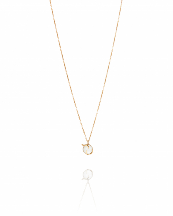 Frö Necklace Goldplated Silver i gruppen Halskjede / Gullkjede hos SCANDINAVIAN JEWELRY DESIGN (10-108-02341-4045)