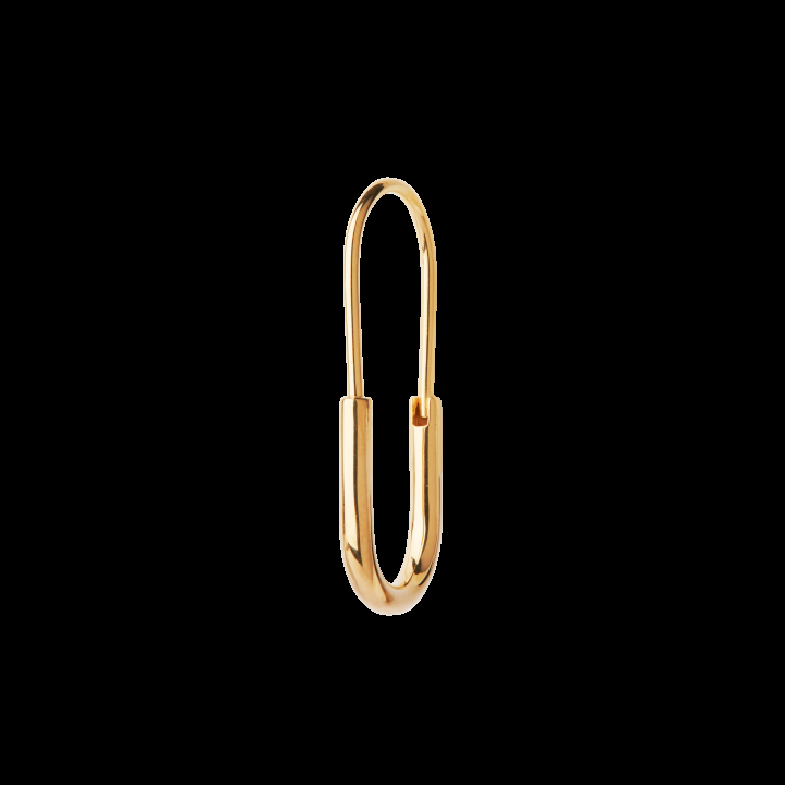 Chance Mini Earring Goldplated Silver (One) i gruppen Øredobber / Gulløredobber hos SCANDINAVIAN JEWELRY DESIGN (100583)
