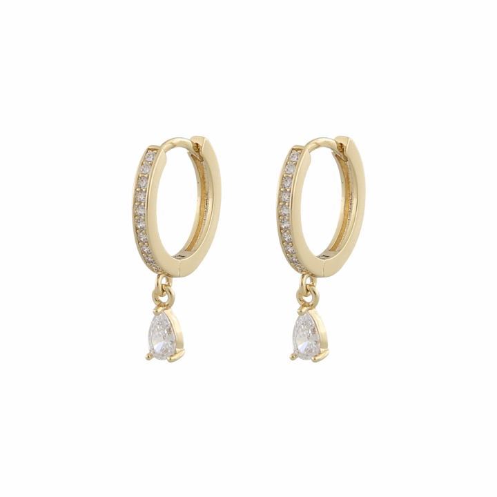 Product Image for SNÖ OF SWEDEN Camille drop ring Øreringer Gull