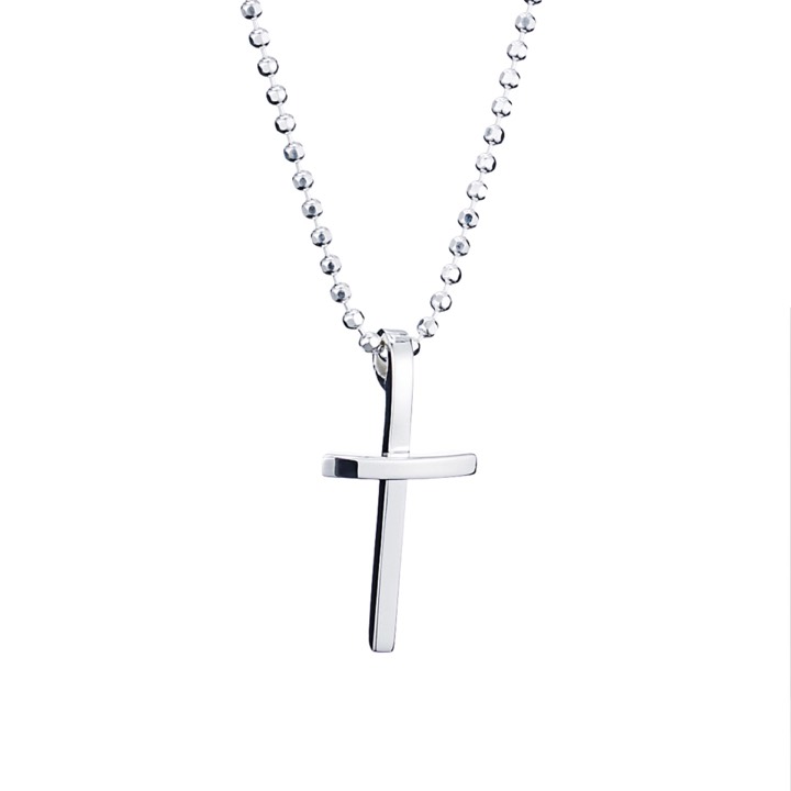 Product Image for Efva Attling Little Thin Cross Anheng Sølv 40 cm
