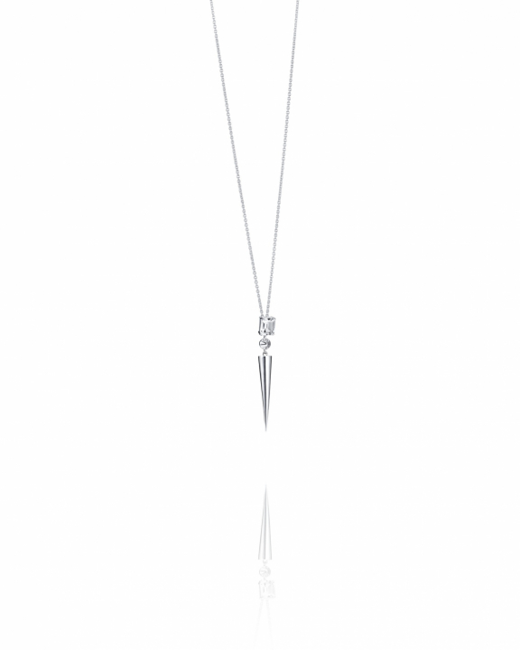 Look Sharp Pendant/Halsband Silver i gruppen Halskjede / Sølvkjede hos SCANDINAVIAN JEWELRY DESIGN (11-100-02115-0000)