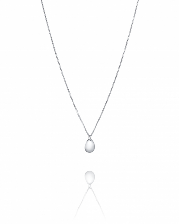 Mini Rose Petal Pendant Silver i gruppen Halskjede / Sølvkjede hos SCANDINAVIAN JEWELRY DESIGN (11-100-02419)