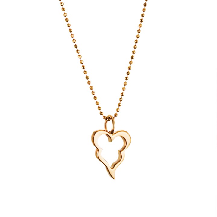 Product Image for Efva Attling Little Crazy Heart Halskjede Gull 50 cm
