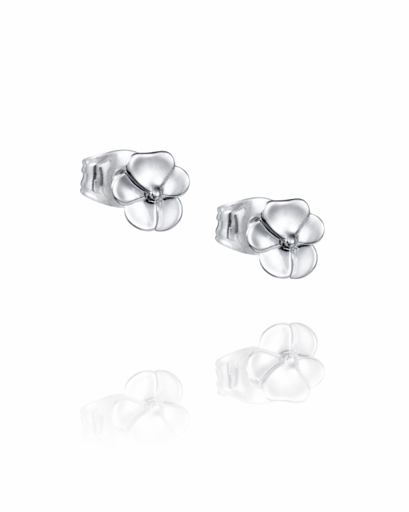 Pensée Earrings Silver i gruppen Øredobber / Sølvøredobber hos SCANDINAVIAN JEWELRY DESIGN (12-100-02352-0000)