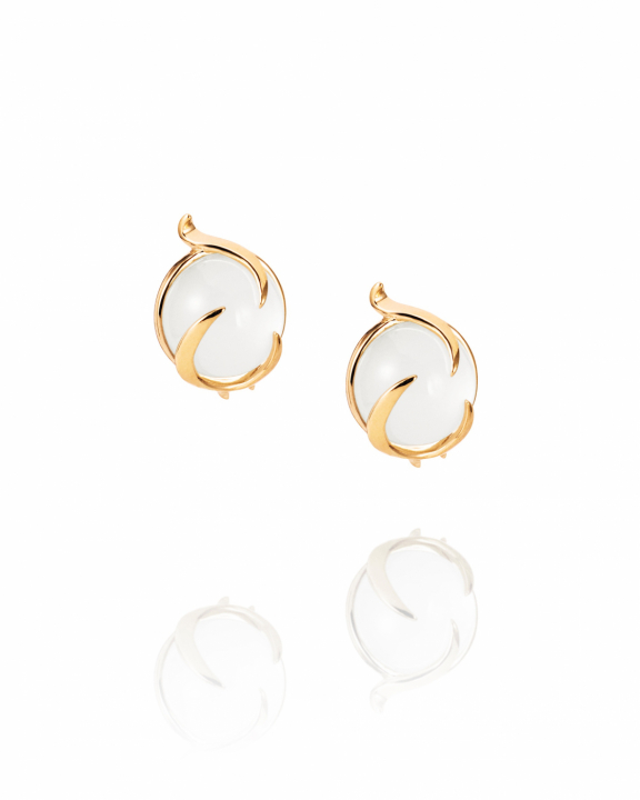 Frö Earrings Goldplated Silver i gruppen Øredobber / Gulløredobber hos SCANDINAVIAN JEWELRY DESIGN (12-108-02340-0000)