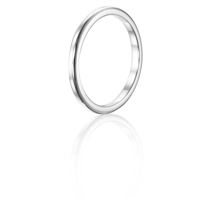 1.01 Days - Two Plain Ring Sølv i gruppen Ringer / Sølvringer hos SCANDINAVIAN JEWELRY DESIGN (13-100-01564)