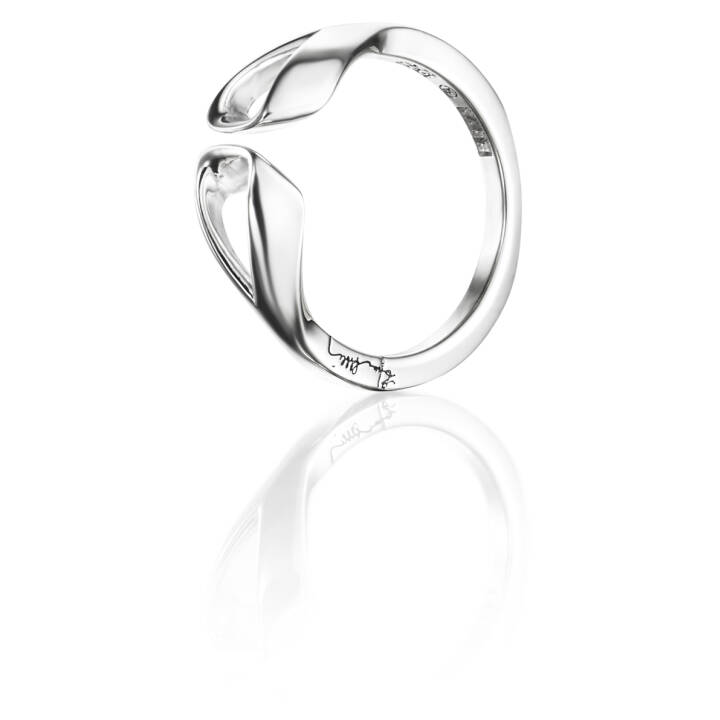 Folded Ring Sølv i gruppen Ringer / Sølvringer hos SCANDINAVIAN JEWELRY DESIGN (13-100-01593)