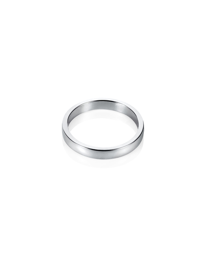 Half Round Thin Ring Silver i gruppen Ringer / Sølvringer hos SCANDINAVIAN JEWELRY DESIGN (13-100-02186-0000)