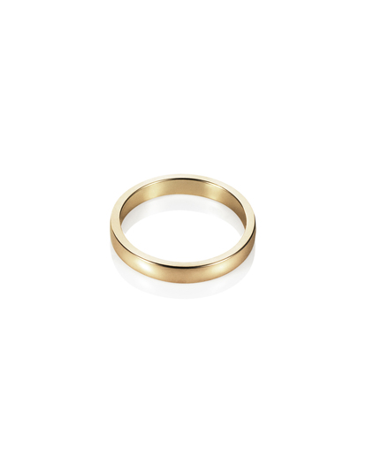 Half Round Thin Ring Gold i gruppen Ringer / Gullringer hos SCANDINAVIAN JEWELRY DESIGN (13-101-02186-0000)