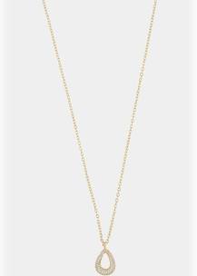 Naomi irregular pendant neck 42 i gruppen Halskjede / Gullkjede hos SCANDINAVIAN JEWELRY DESIGN (1334-0342-251-42)