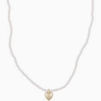 Lovely pendant pearl neck gold 42 i gruppen Halskjede / Gullkjede hos SCANDINAVIAN JEWELRY DESIGN (1363-0742-362-42)
