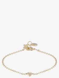Lovely one heart chain brace gold i gruppen Armbånd / Gullarmbånd hos SCANDINAVIAN JEWELRY DESIGN (1363-3300-257)