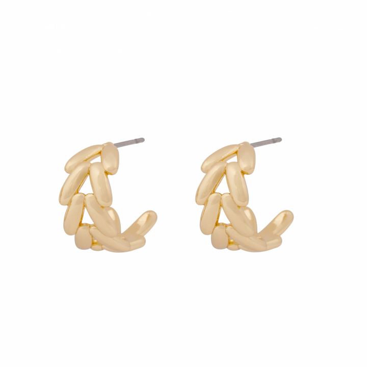 Liddy pin Earring Gold i gruppen Øredobber / Gulløredobber hos SCANDINAVIAN JEWELRY DESIGN (1388-7000-257)