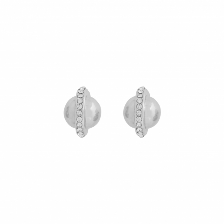 Bennet halo Earrings Silver i gruppen Øredobber / Sølvøredobber hos SCANDINAVIAN JEWELRY DESIGN (1390-6200-012)