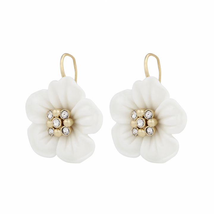 Florette big Earrings i gruppen Øredobber / Gulløredobber hos SCANDINAVIAN JEWELRY DESIGN (1398-6300-362)