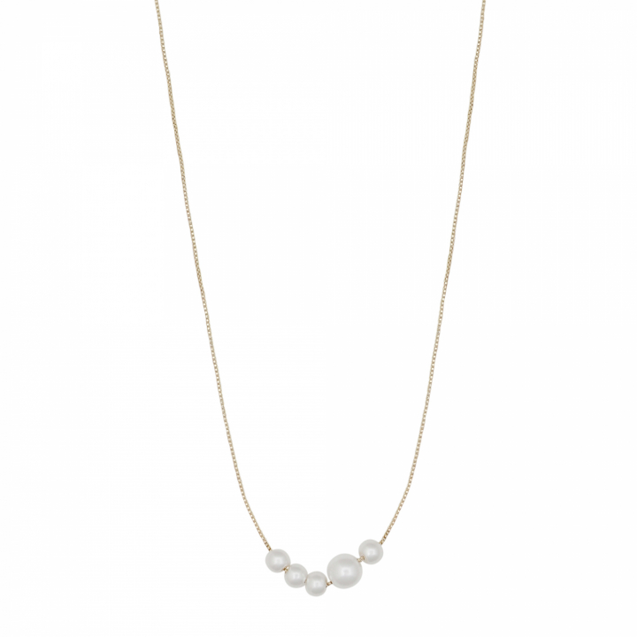 Karan Necklace Gold i gruppen Halskjede / Gullkjede hos SCANDINAVIAN JEWELRY DESIGN (1399-0740-362)