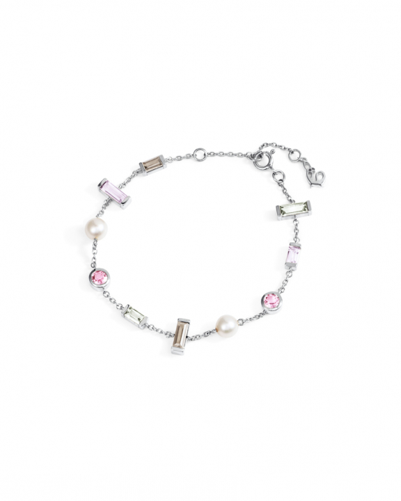 Dreams & Pearls Armbånd Sølv i gruppen Armbånd / Sølvarmbånd hos SCANDINAVIAN JEWELRY DESIGN (14-100-02150-1619)