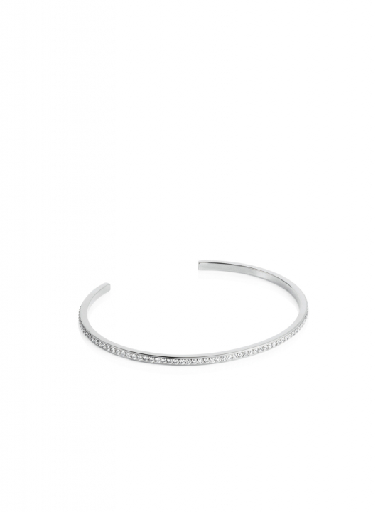 Stars Cuff Hvitt gull i gruppen Armbånd / Armbånd i hvitt gull hos SCANDINAVIAN JEWELRY DESIGN (14-102-01997)