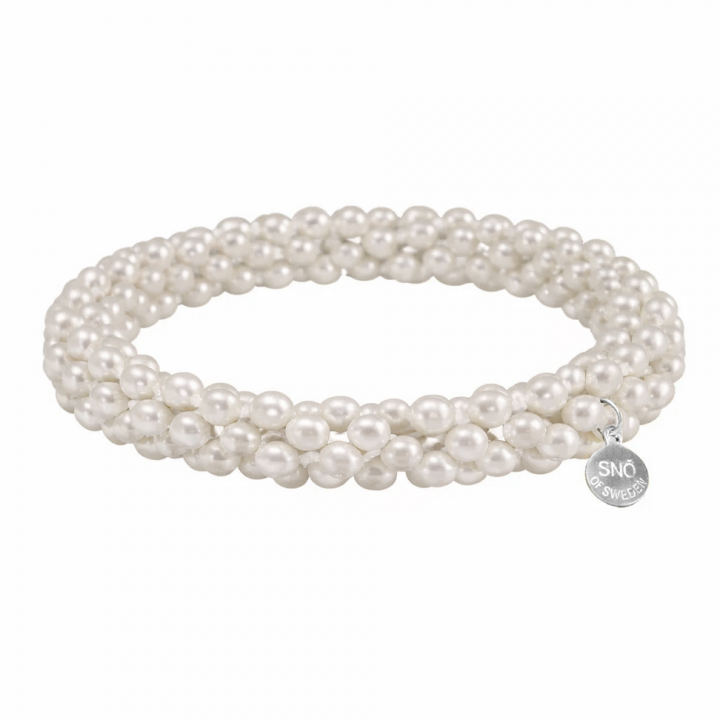 United bubbles elastic Bracelet/Hairband i gruppen Armbånd / Sølvarmbånd hos SCANDINAVIAN JEWELRY DESIGN (1402-3100-010)