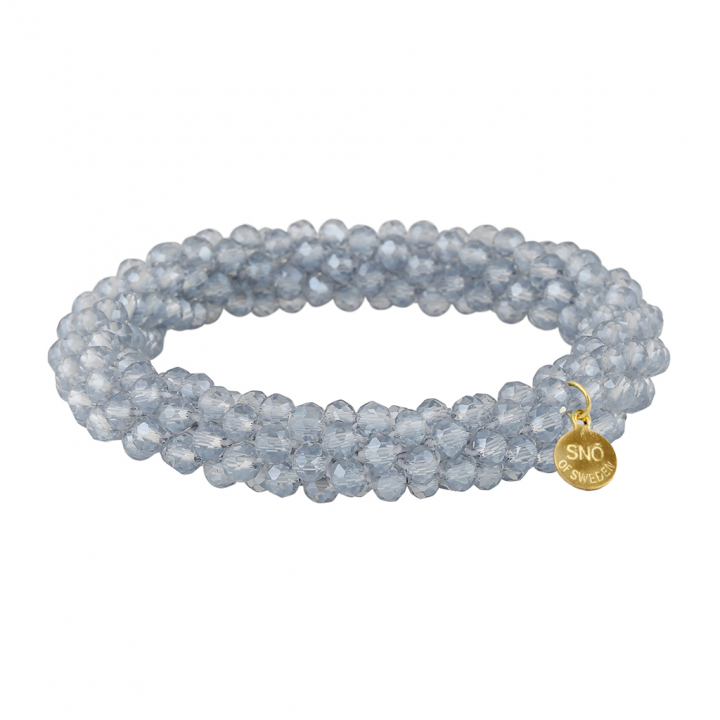 United bubbles elastic Bracelet/Hairband blue i gruppen Armbånd / Gullarmbånd hos SCANDINAVIAN JEWELRY DESIGN (1402-3100-378)
