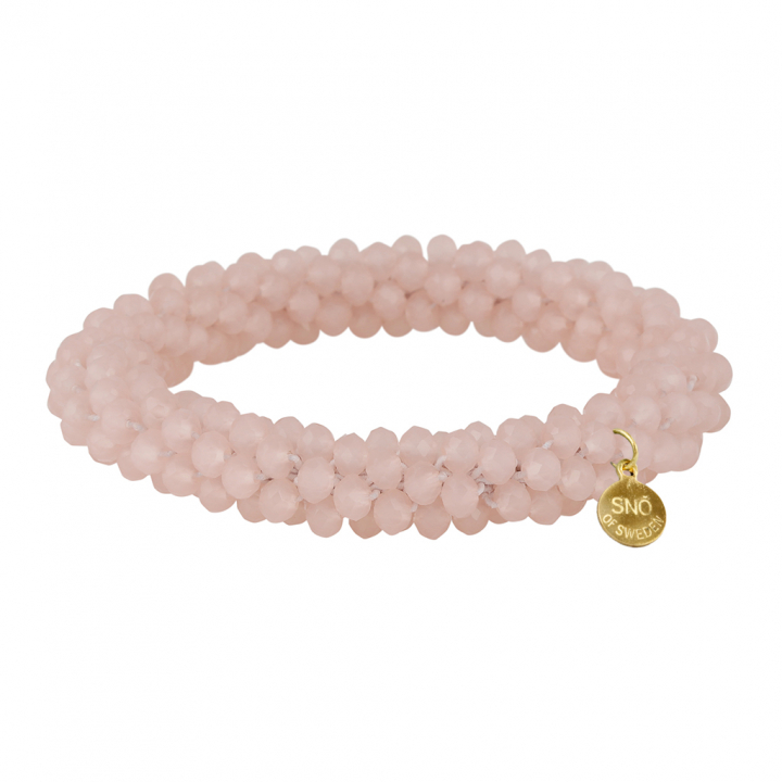 United bubbles elastic Bracelet/Hairband pink i gruppen Armbånd / Gullarmbånd hos SCANDINAVIAN JEWELRY DESIGN (1402-3100-379)