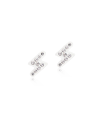 MP Brilliance Flash 8 mm, Crystal i gruppen Øredobber / Sølvøredobber hos SCANDINAVIAN JEWELRY DESIGN (15-01185-01)