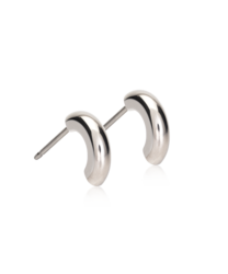 NT Pendant Round Curved 10 mm i gruppen Øredobber / Sølvøredobber hos SCANDINAVIAN JEWELRY DESIGN (15-12152-00)