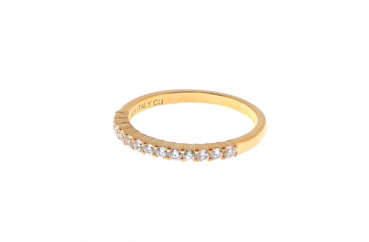 Product Image for CU JEWELLERY Two stone ring Gull 18,5