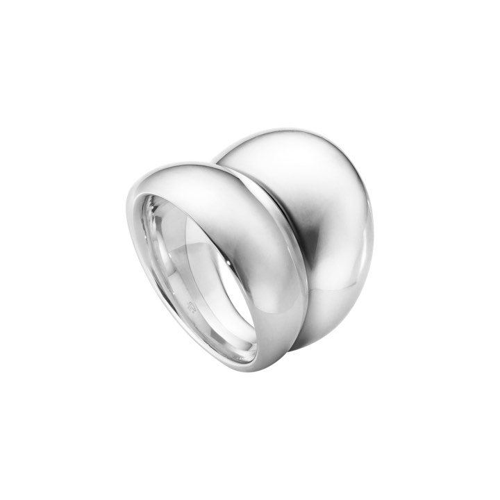 CURVE Ring Sølv i gruppen Ringer / Sølvringer hos SCANDINAVIAN JEWELRY DESIGN (20000023)