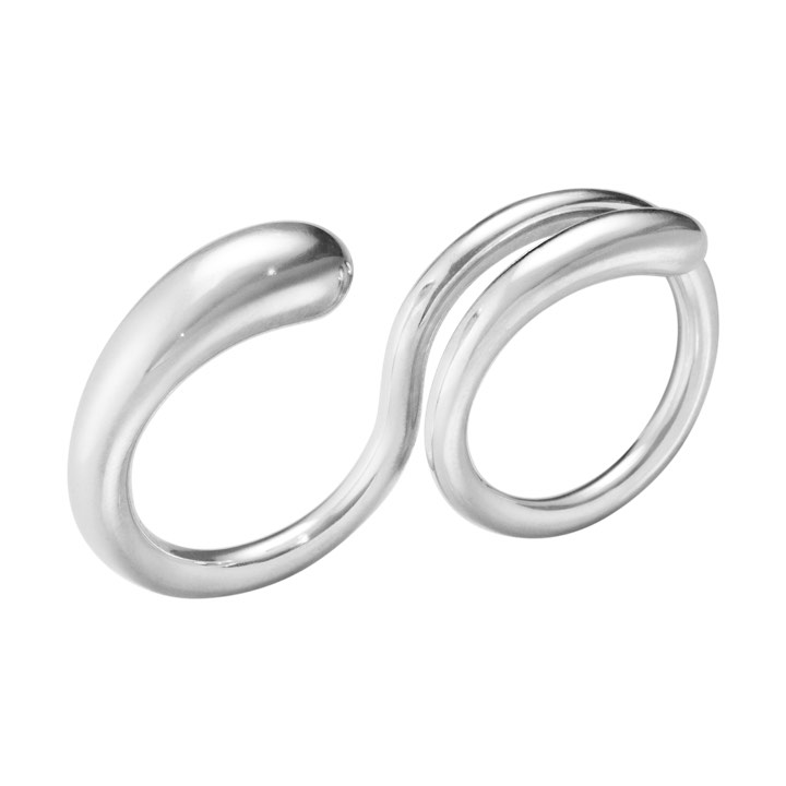 MERCY DOUBLE Ring Sølv i gruppen Ringer / Sølvringer hos SCANDINAVIAN JEWELRY DESIGN (20000081)