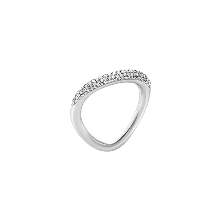 OFFSPRING Ring Diamant PAVÉ 0.29 ct Sølv i gruppen Ringer / Diamantringer hos SCANDINAVIAN JEWELRY DESIGN (20000135)