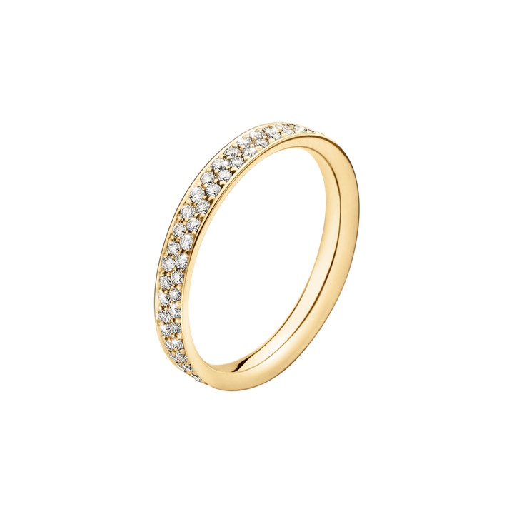 MAGIC Ring Diamant PAVE 0.44 ct Gull i gruppen Ringer / Forlovelses- og gifteringer hos SCANDINAVIAN JEWELRY DESIGN (20000284)