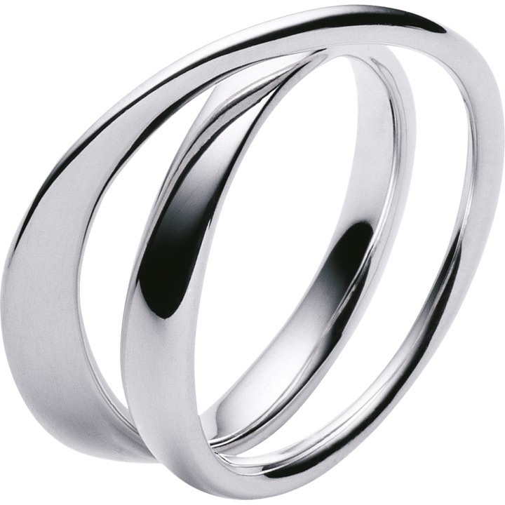 MOEBIUS Ring Sølv i gruppen Ringer / Sølvringer hos SCANDINAVIAN JEWELRY DESIGN (20000309)