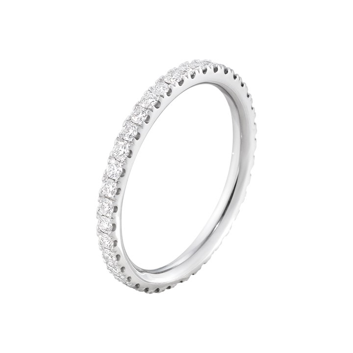 AURORA Ring Diamant 0.41 ct Hvitt gull i gruppen Ringer / Forlovelses- og gifteringer hos SCANDINAVIAN JEWELRY DESIGN (20000370)
