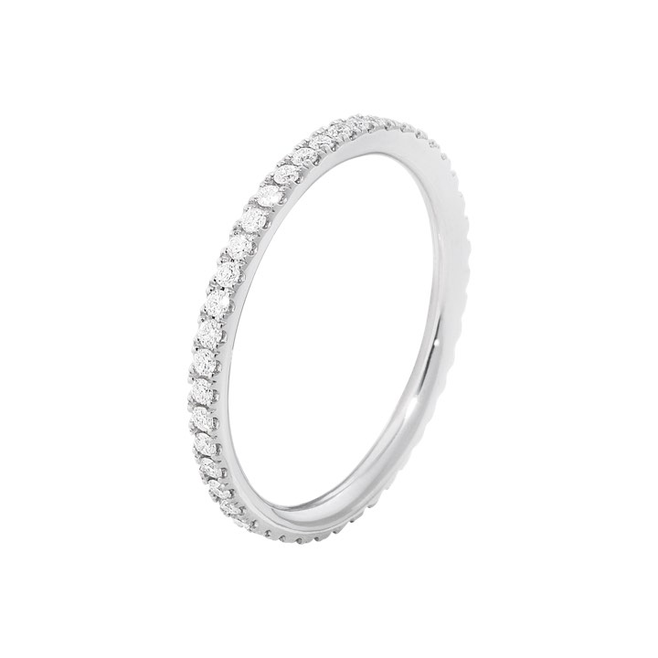 AURORA Ring Diamant 0.22 ct Hvitt gull i gruppen Ringer / Forlovelses- og gifteringer hos SCANDINAVIAN JEWELRY DESIGN (20000440)