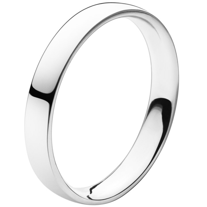 MAGIC Ring 3.8 mm Platinum i gruppen Ringer / Forlovelses- og gifteringer hos SCANDINAVIAN JEWELRY DESIGN (20000464)