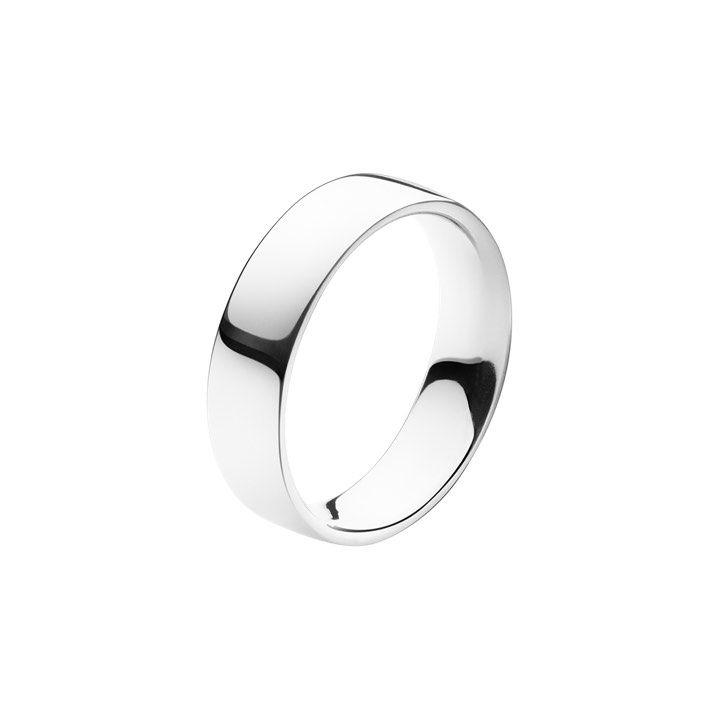 MAGIC Ring 5,7 mm Hvitt gull i gruppen Ringer / Ringer i hvitt gull hos SCANDINAVIAN JEWELRY DESIGN (20000466)