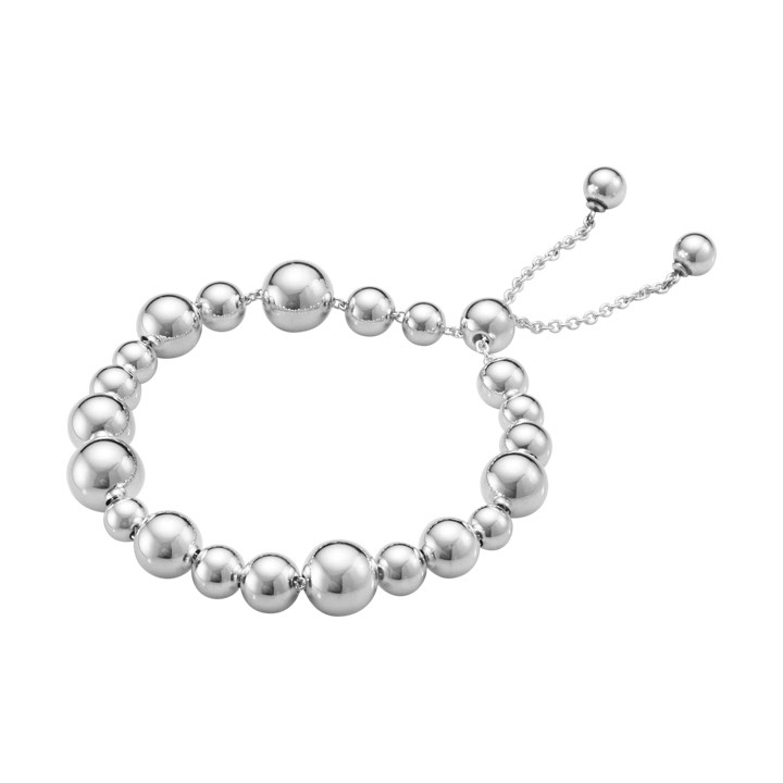 Product Image for Georg Jensen MOONLIGHT GRAPES DRAWSTRING Armbånd MIXED BEADS Sølv