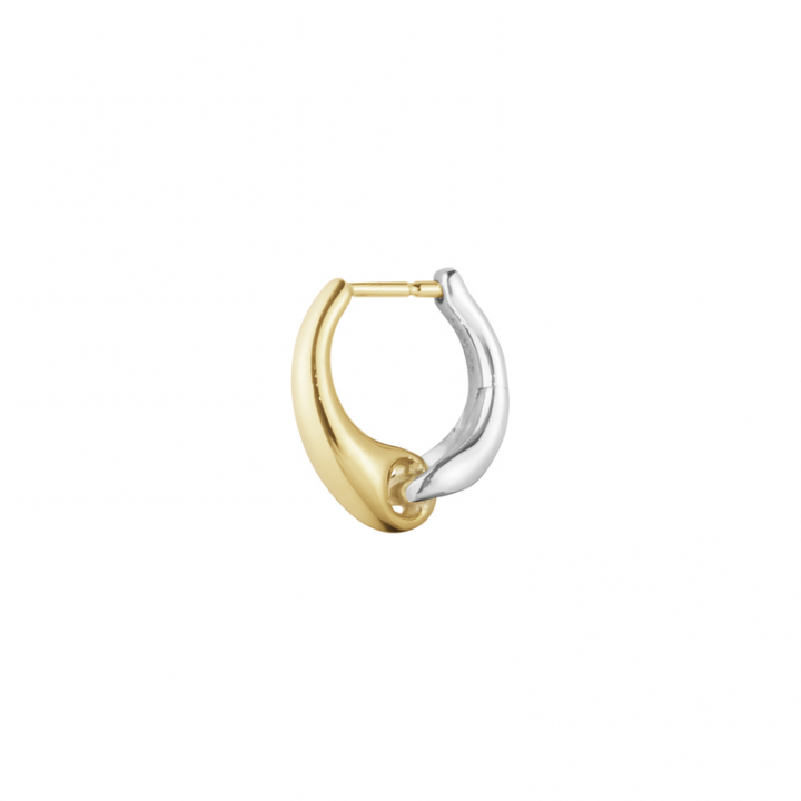 REFLECT SMALL Earring (1pcs) Sølv Gull i gruppen Øredobber / Gulløredobber hos SCANDINAVIAN JEWELRY DESIGN (20001179)