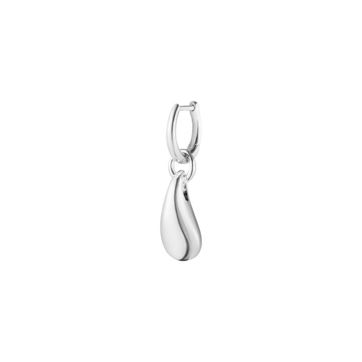 REFLECT SINGLE DROP Øreringer Sølv LEFT i gruppen Øredobber hos SCANDINAVIAN JEWELRY DESIGN (20001301)