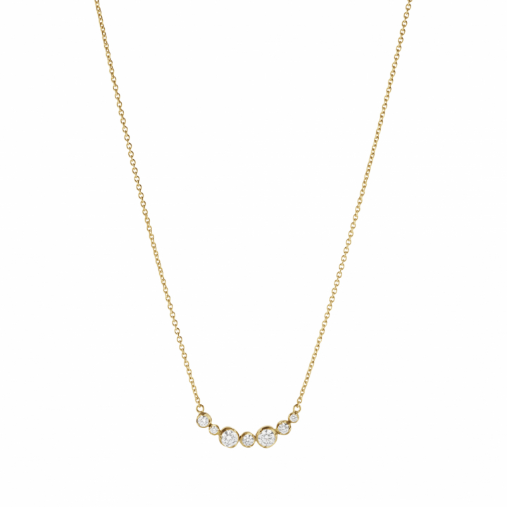 GJ SIGNATURE Pendant/Halskjede DIAMOND 0.22 CT i gruppen Halskjede / Diamantkjede hos SCANDINAVIAN JEWELRY DESIGN (20001306)