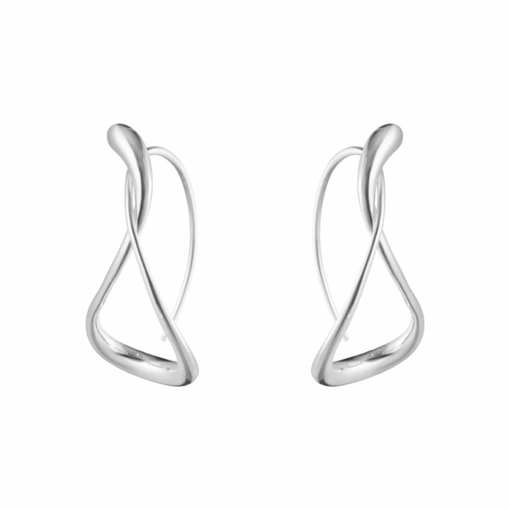 MERCY LARGE EARHOOP Sølv i gruppen Øredobber / Sølvøredobber hos SCANDINAVIAN JEWELRY DESIGN (20001404)