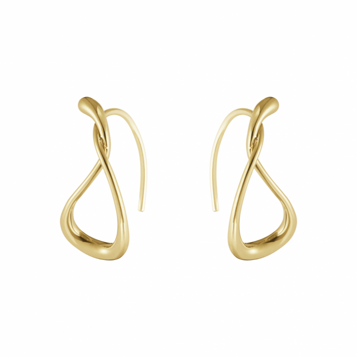 MERCY SMALL EARHOOP Gull i gruppen Øredobber / Gulløredobber hos SCANDINAVIAN JEWELRY DESIGN (20001407)