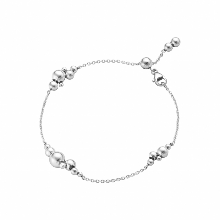 Product Image for Georg Jensen GRAPE CHAIN BRACELET 3 CLOUDS Sølv 18 CM