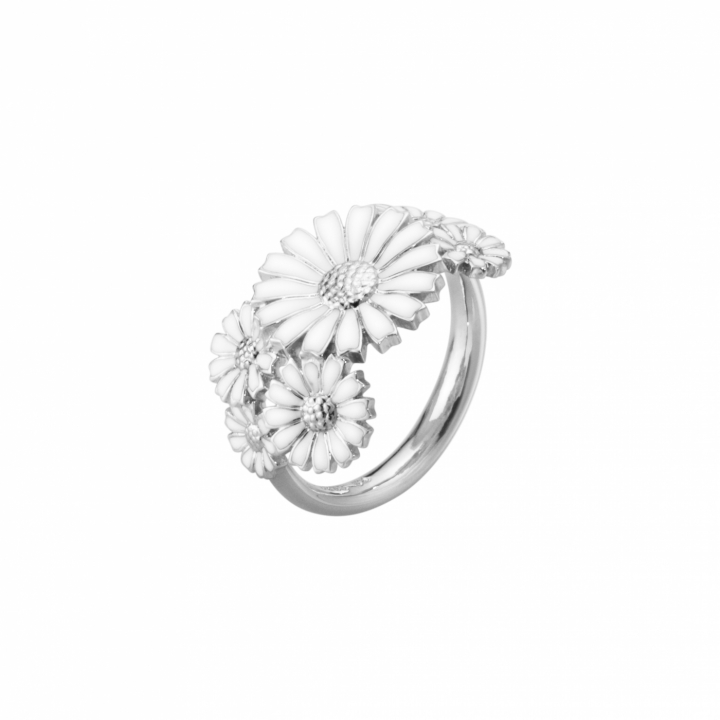 DAISY LAY RING Silver 50 i gruppen Ringer / Sølvringer hos SCANDINAVIAN JEWELRY DESIGN (200015300050)