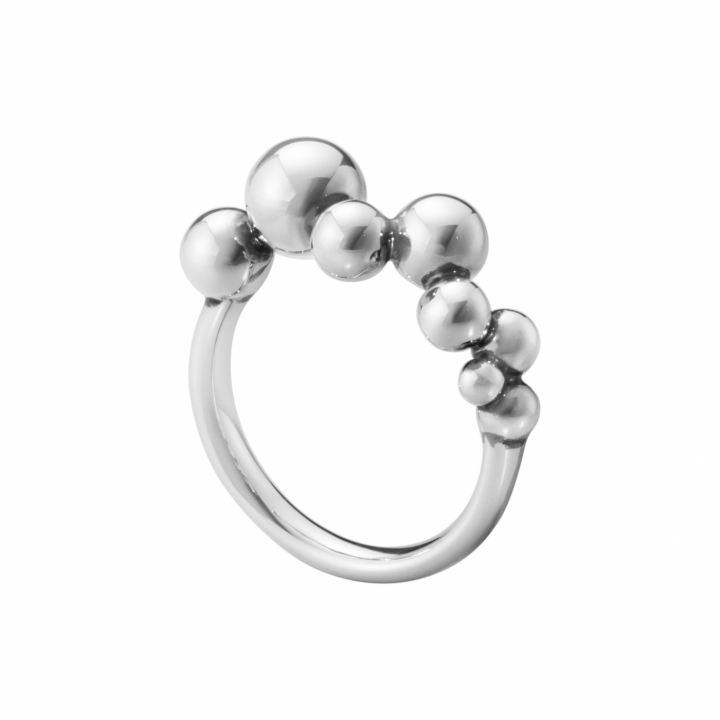 MOONLIGHT GRAPES Ring Silver i gruppen Ringer / Sølvringer hos SCANDINAVIAN JEWELRY DESIGN (2000159700)