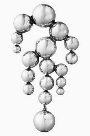 MOONLIGHT GRAPES Brooch i gruppen Halskjede hos SCANDINAVIAN JEWELRY DESIGN (20001599)