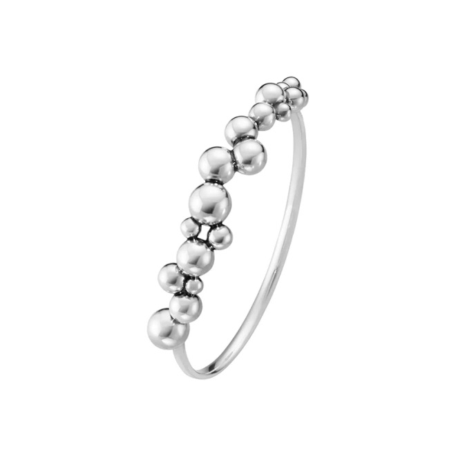 Product Image for Georg Jensen MOONLIGHT GRAPES Bangle Silver XL