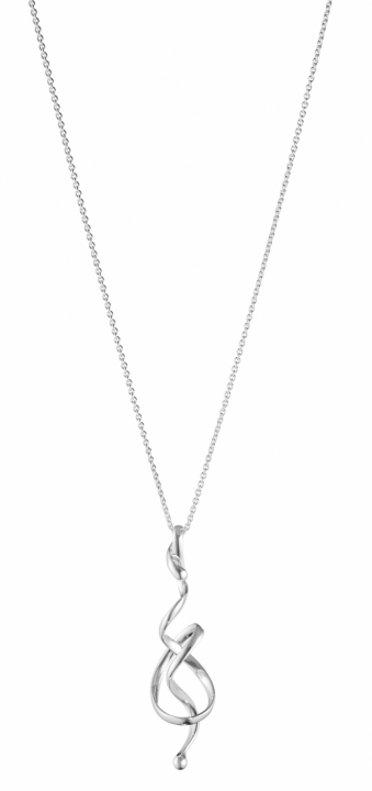 FORGET-ME-KNOT, Torun Necklace Silver i gruppen Halskjede / Sølvkjede hos SCANDINAVIAN JEWELRY DESIGN (20001679)